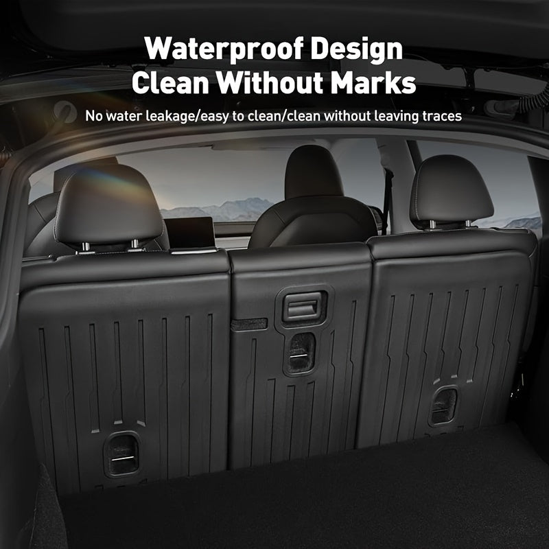 All-Weather TPE Car Rear Seat Back Protector for Second Row