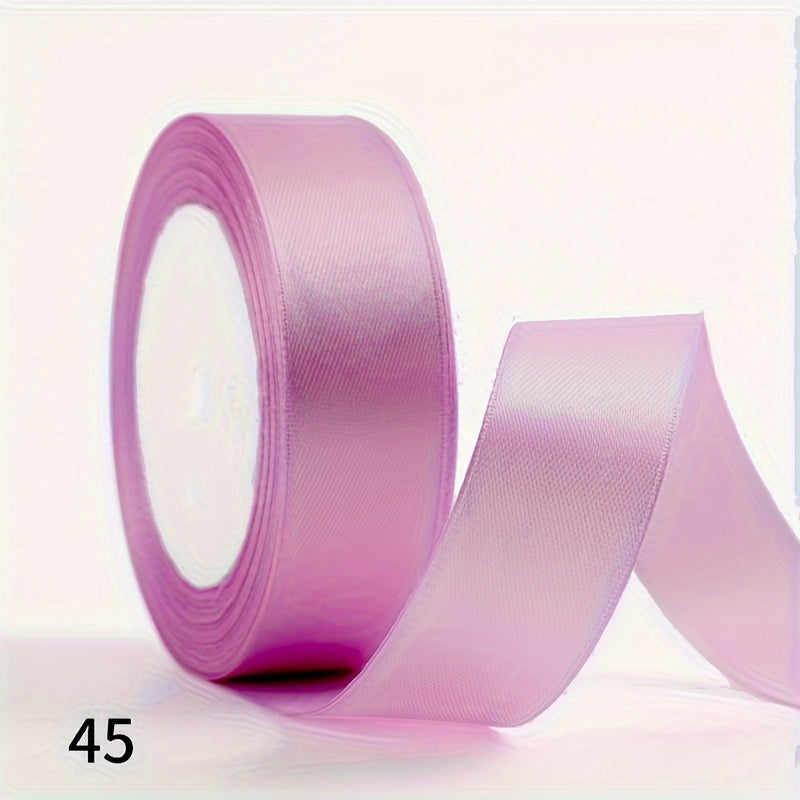 Satin Ribbon 2.5cm Wide 25 Yards Long for Gift Wrapping Wedding Decoration