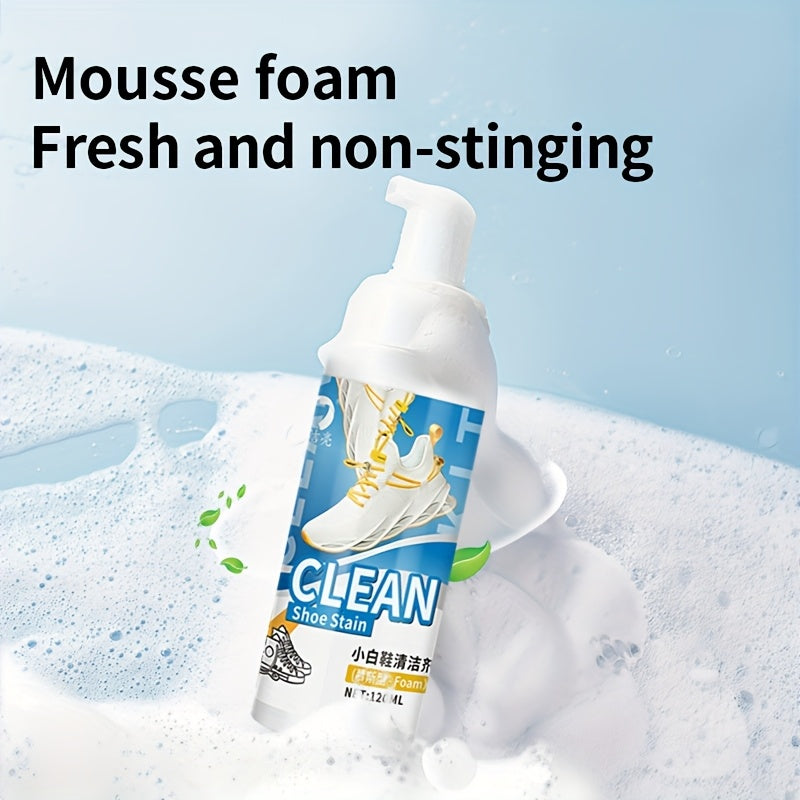 Footwear Cleaning Foam for Sneakers 120ml Stain Remover Spray