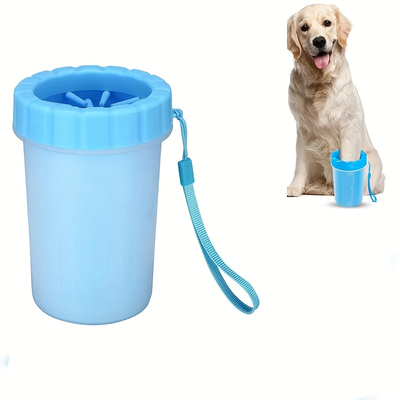 Dog Paw Cleaning Brush Manual Pet Grooming Tool for Hygiene and Paw Pad Cleaning