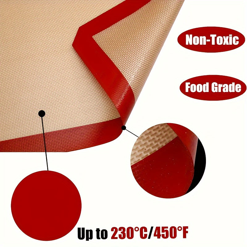Silicone Baking Mat 41.91cm x 29.46cm Nonstick Oven Microwave Dishwasher Heat Resistant