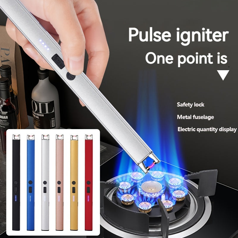 Rechargeable Electric Arc Lighter USB Rechargeable Kitchen Stove Aromatherapy