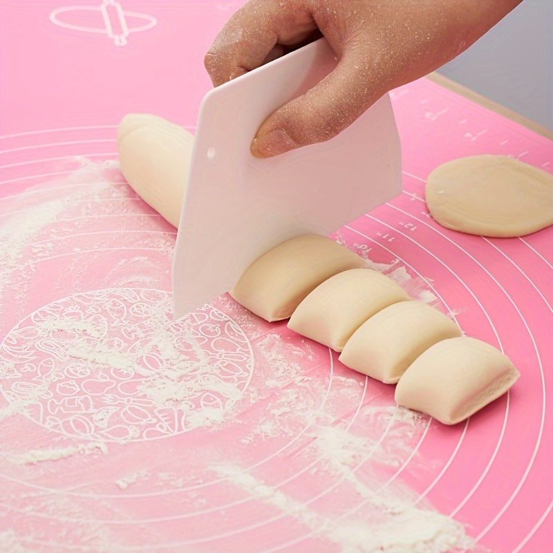 Silicone Baking Mat Extra Thick Non-Slip BPA-Free with Measurements for Pizza and Cake Dough