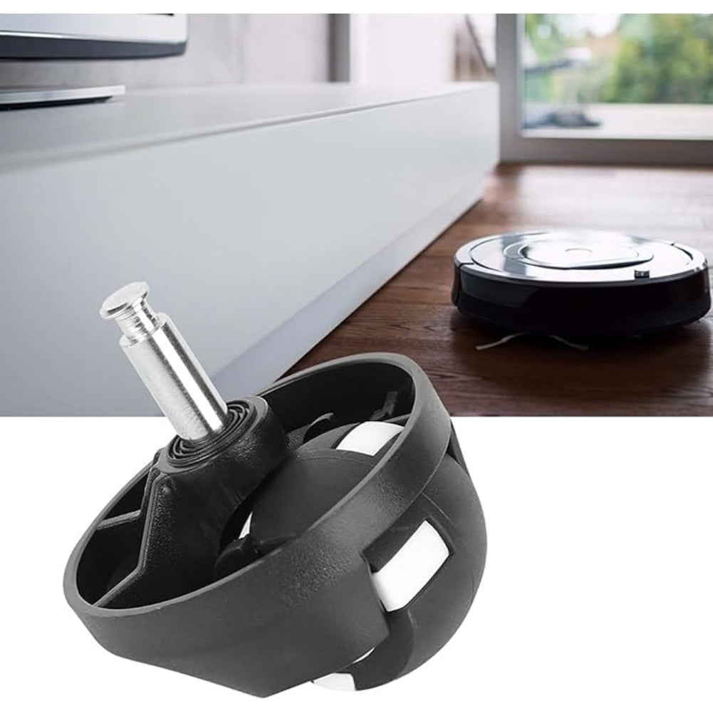 Deebot N79/N79S robotlari bilan mos keladigan 2 ta o'rnini bosuvchi old g'ildiraklar to'plami - mustahkam ABS materialidan tayyorlangan, o'rnatish oson, quvvat talab qilinmaydi, barcha modellarga mos keladi, zarur tozalash roboti aksessuarlari