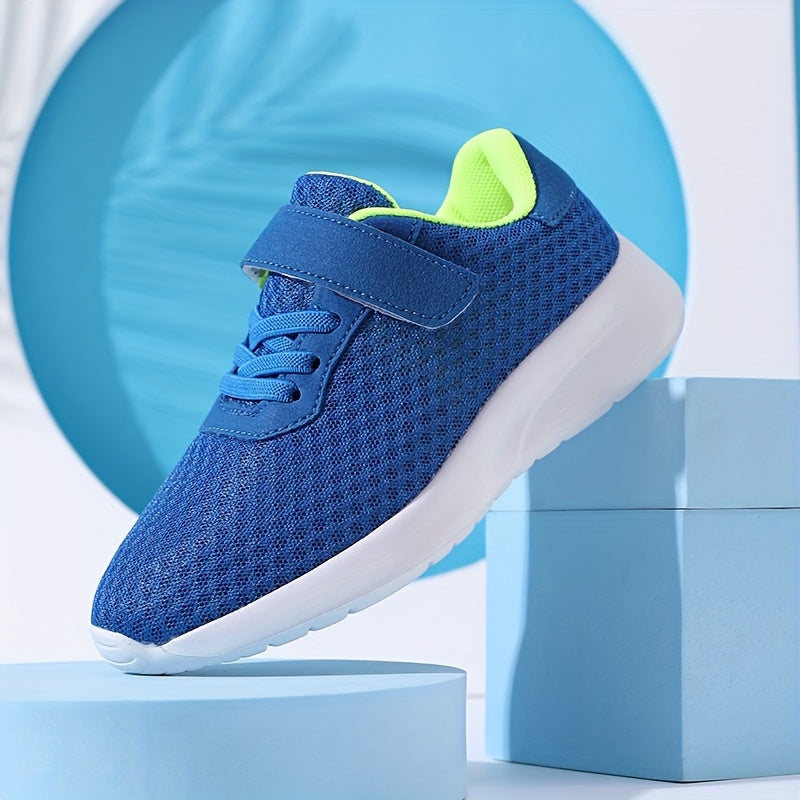 Ikki rangda, 28-40 o'lchamdagi Mesh Casual Sport Poyabzallari