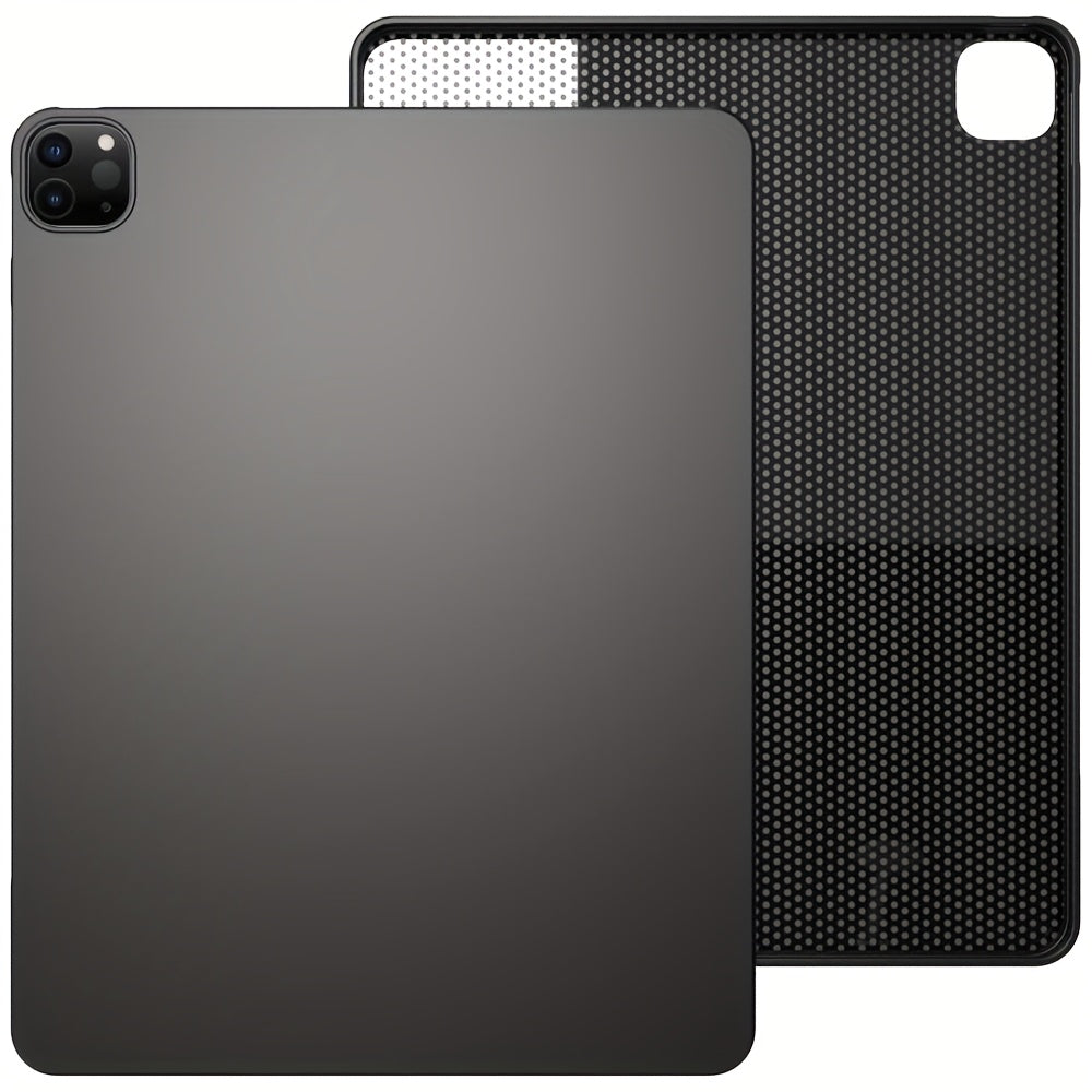 Soft TPU Back Cover for iPad Pro and Air 2024 Scratch Resistant Non-Slip Wireless Charging Compatible