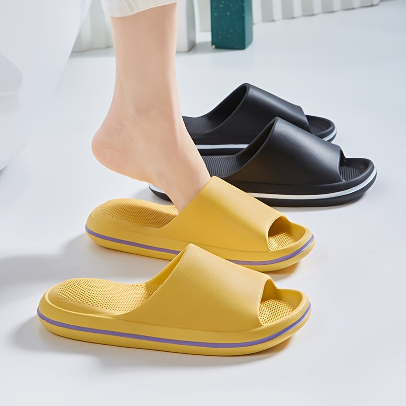 Ayollar uchun yumshoq tagli ichki shlyapa, sirpanmaydigan ochiq barmoqli krossovkalar, bir rangli