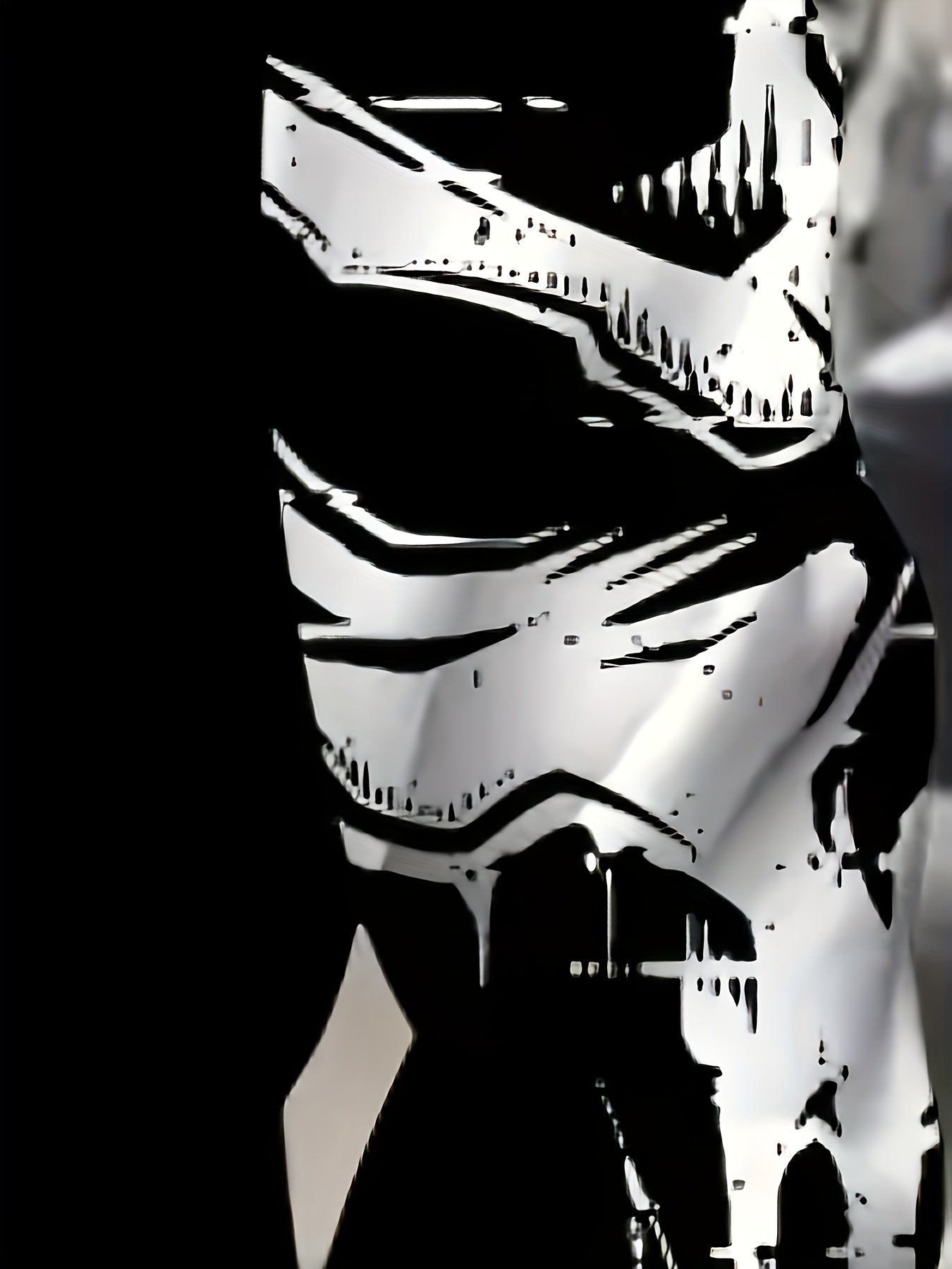 Sudadera con capucha unisex de calavera geométrica hecha de tela de punto de poliéster para ropa callejera casual