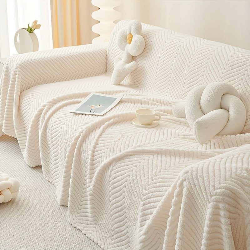 Qalin, uy hayvonlariga qulay divan qoplamasi yotoqxona, ofis yoki yashash xonasidagi mebellarni himoya qilish uchun.