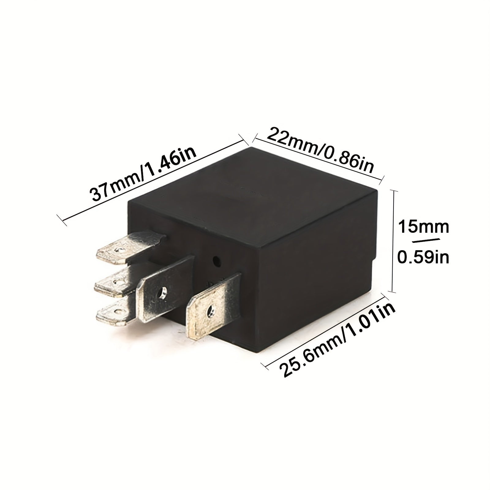 Universal 12V 30A Car Relay for High/Low Beams Air Conditioner Oil Pump