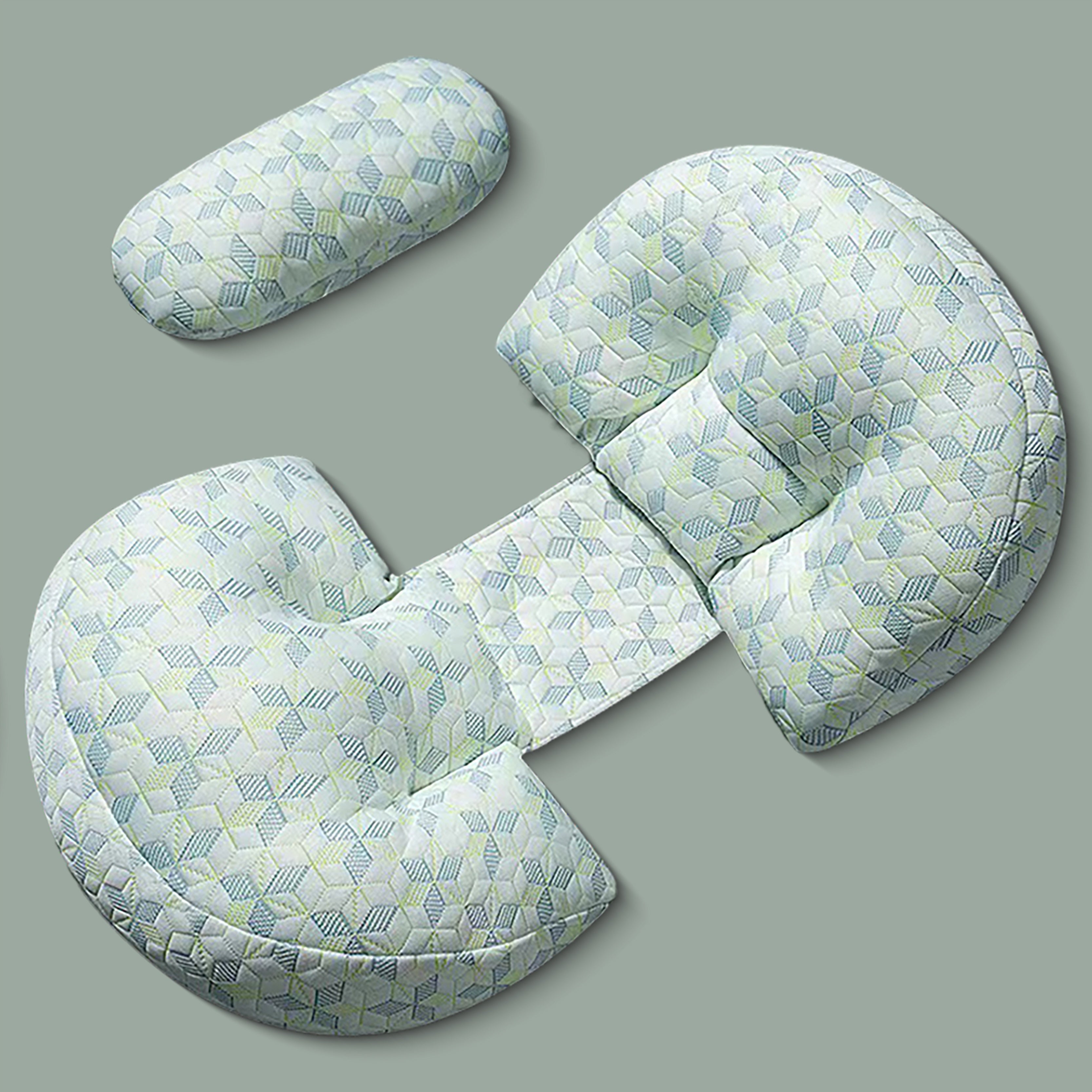 Ko'p maqsadli hamshira homiladorlik tanasi qo'llab-quvvatlash yostiq - qo'shimcha yumshoq 100% qoplama bilan U-shaklidagi homiladorlik yostiqi - kutayotgan onalar uchun yon tomonda uxlash qulayligi yordamchisi