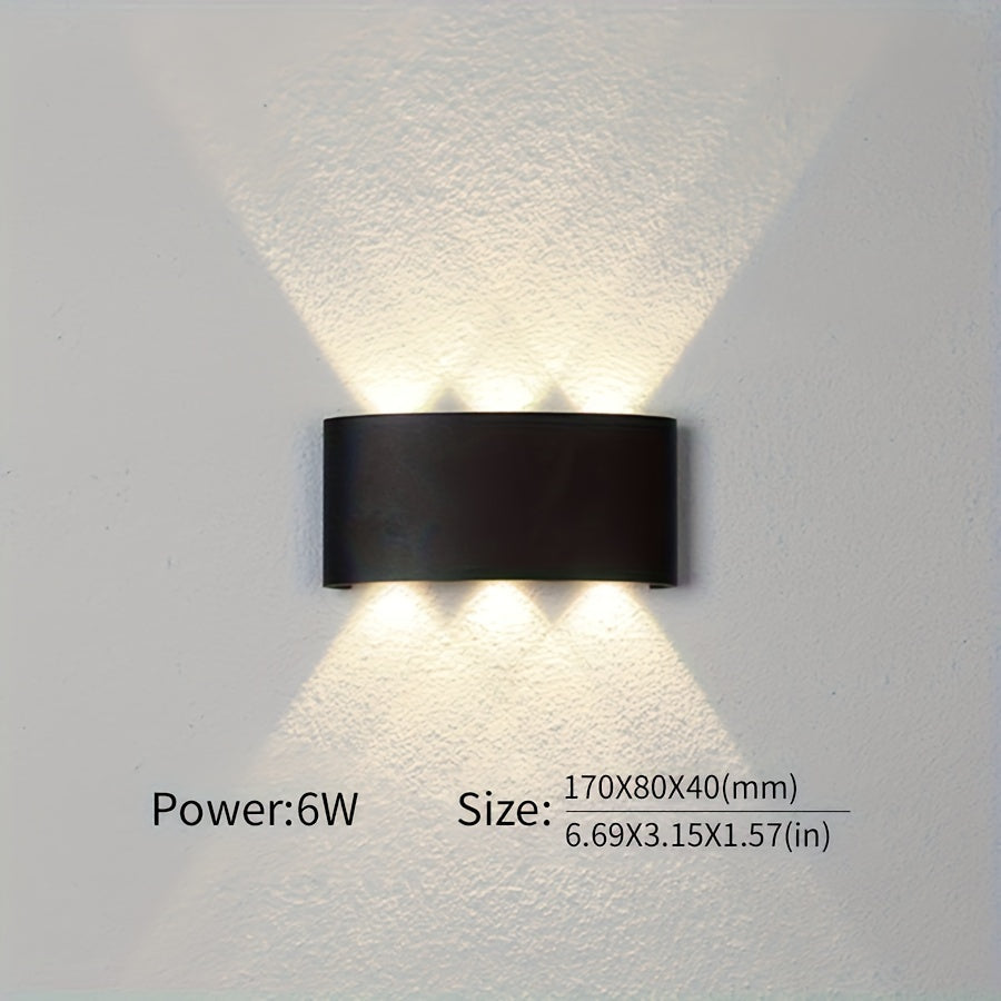 Wall Light with Adjustable Wattage 2W-10W for Indoor and Outdoor Use 85-265V