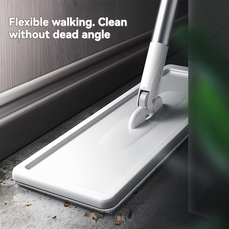 Yotoqxonangizda, hammomda va yashash xonangizda erkin tozalash uchun Easy-Clean Flat Mop va vedrasi bilan foydalaning. Ushbu qulay tizim nam va quruq foydalanishga imkon beradi va qiyinchiliksiz pol tozalash uchun qo'l bilan yuvish dizayniga ega.