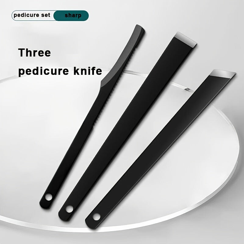 Sayqallik va qizil zanglamaydigan po'latdan tayyorlangan tirnoq parvarishi to'plami, sayohat uchun charm qoplama bilan pedikюр va manikюр uchun