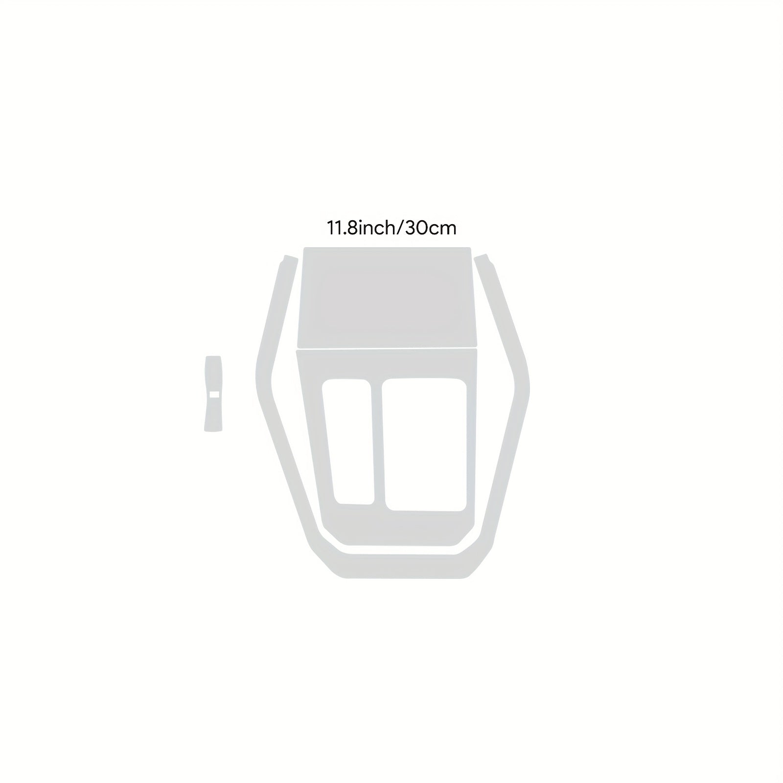 For Men TPU Interior Film for Chery Tiggo 7 Pro Center Console Rear Screen Scratch-Resistant Waterproof