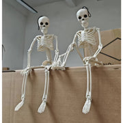 Halloween Skeleton Decorations with Posable Joints for Outdoor Creepy Decor