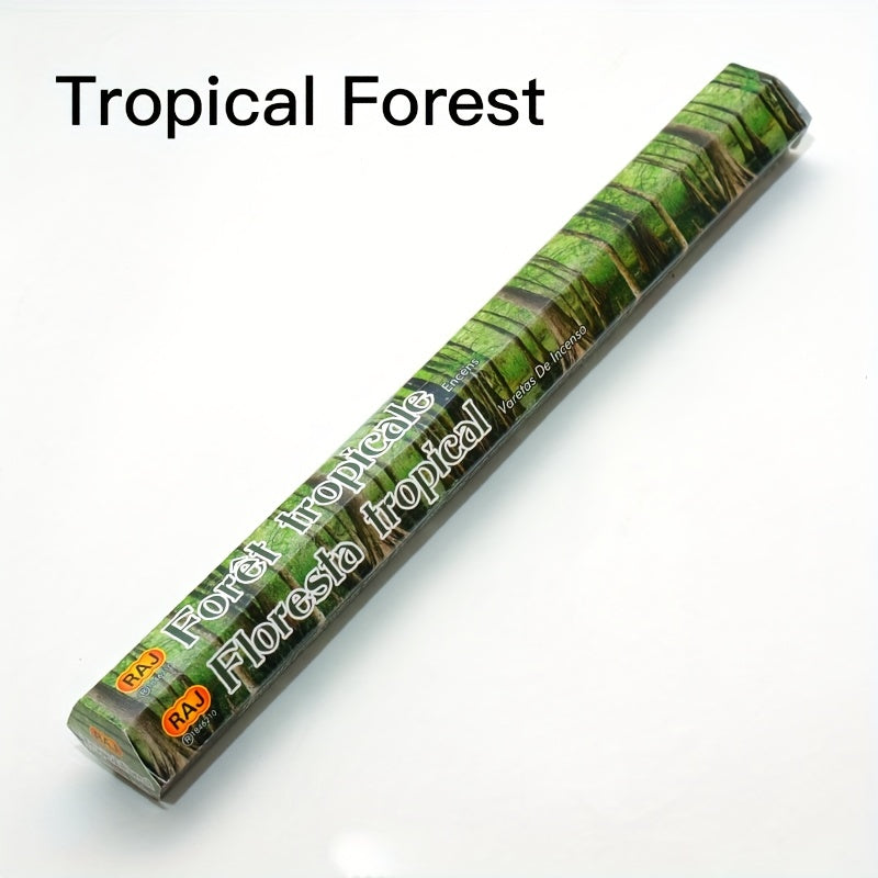 20 шт. коробка ароматерапевтических полосок с 20 благовониями различных ароматов из Индии. Идеально подходит для йоги, медитации и домашнего декора.