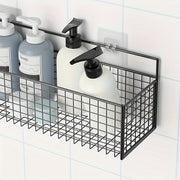 Wall-Mounted Bathroom Storage Basket Rustic Toilet Organizer Non-Toxic