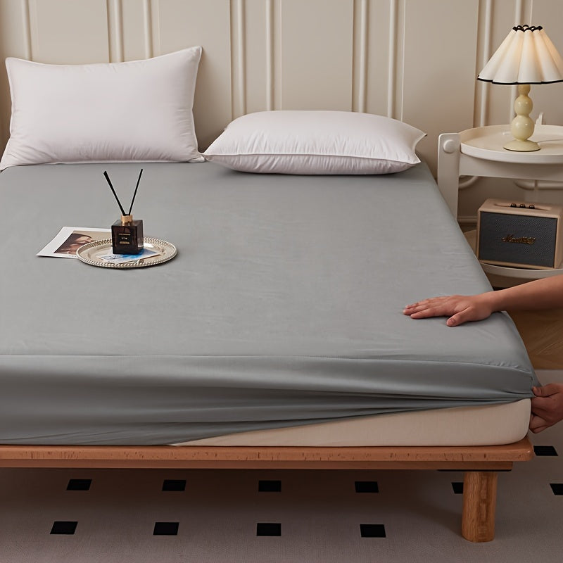 Waterproof Fitted Mattress Protector Large Noiseless Machine Washable Soft Pet Bed Cover