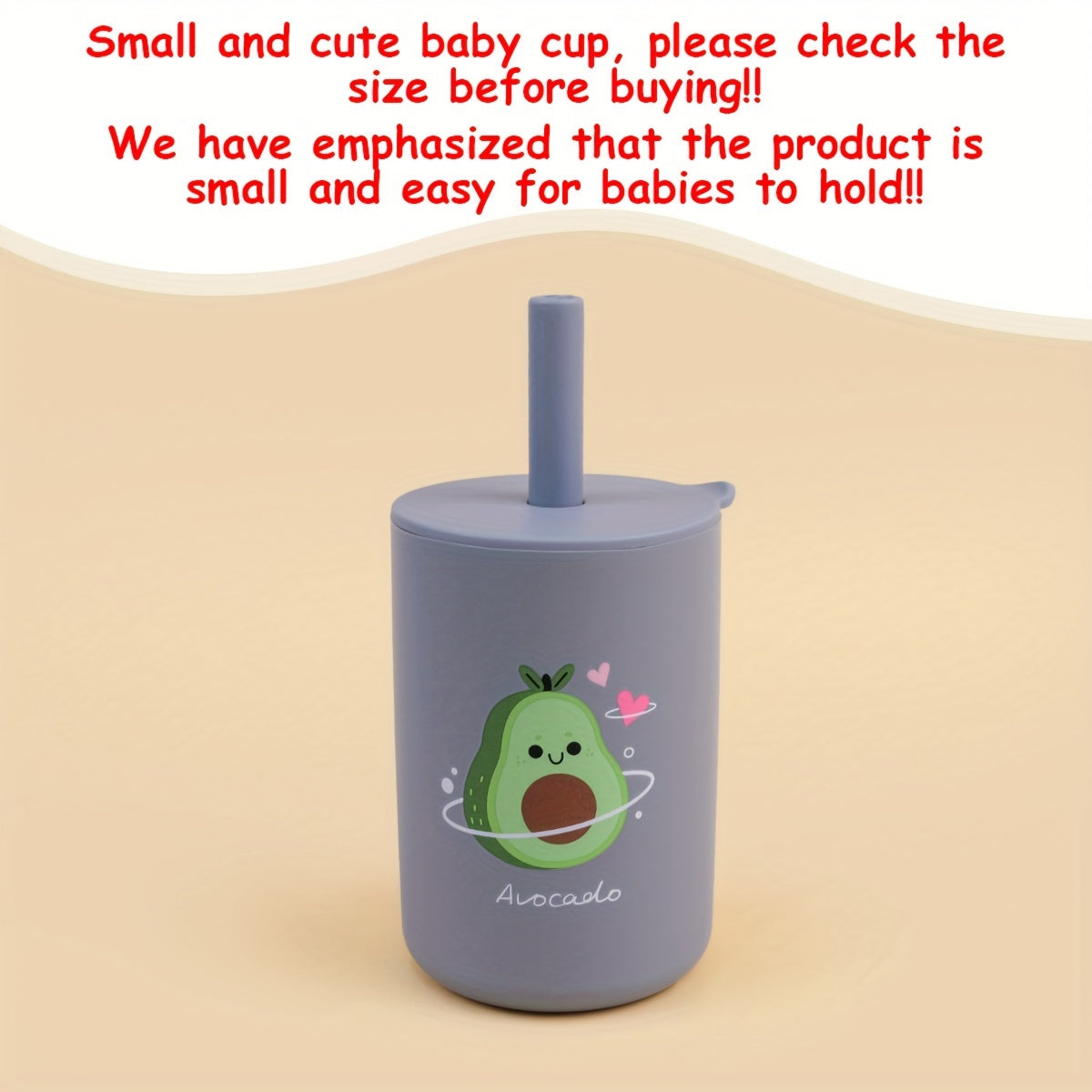 Personalized 6oz Kids Water Cup with Straw and Lid, Unbreakable, BPA Free