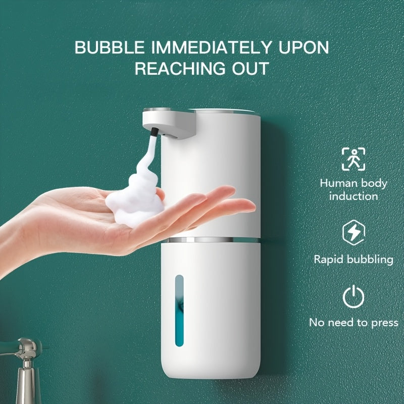 380ml Wall-Mounted Automatic Sensor Liquid Dispenser Rechargeable Hand Soap
