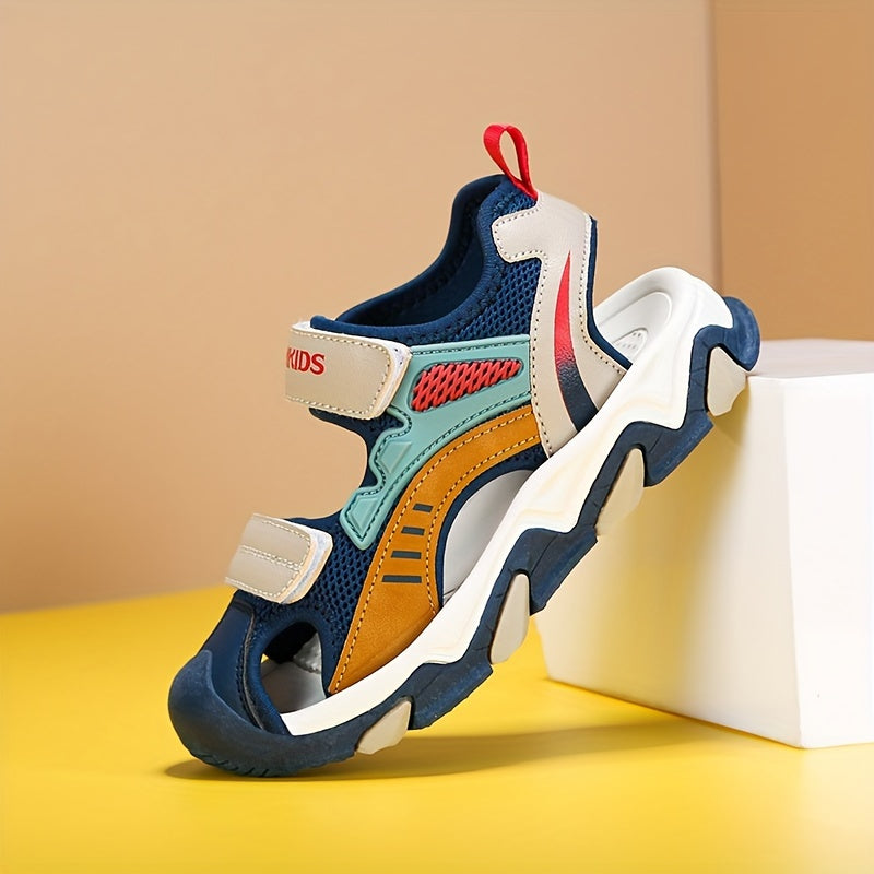 Детские спортивные сандалии для улицы, легкие, противоскользящие, быстро сохнущие, с регулируемой застежкой для походов и активного отдыха