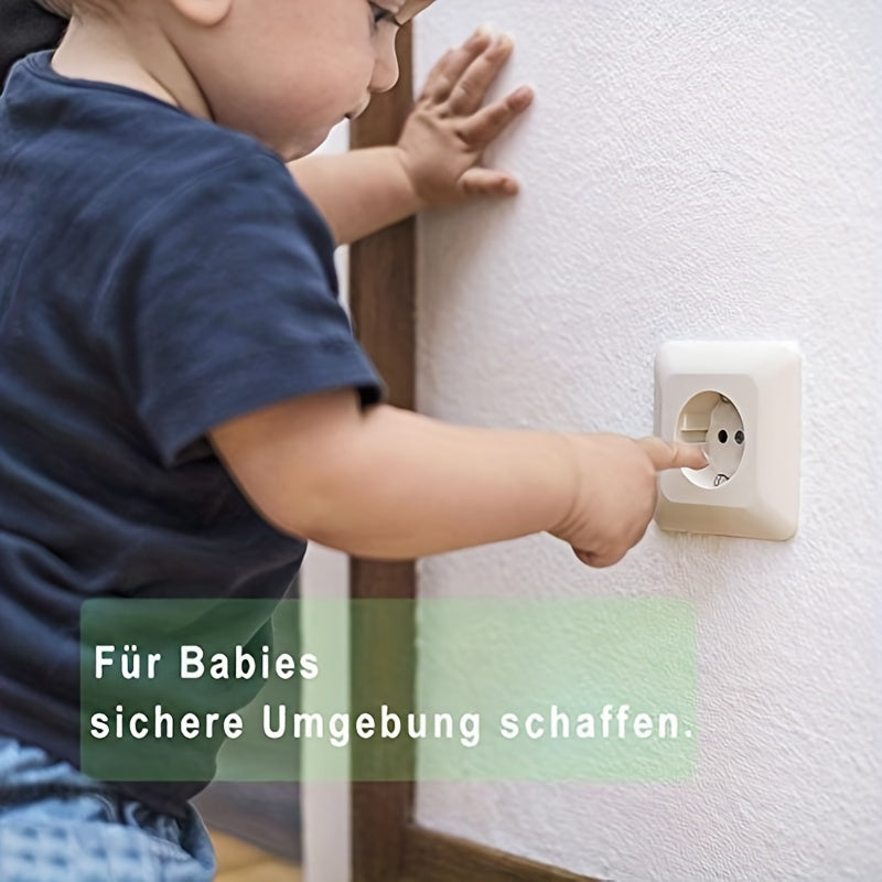 European Plastic Safety Socket Cover for Children Ages Birth to 7 Years