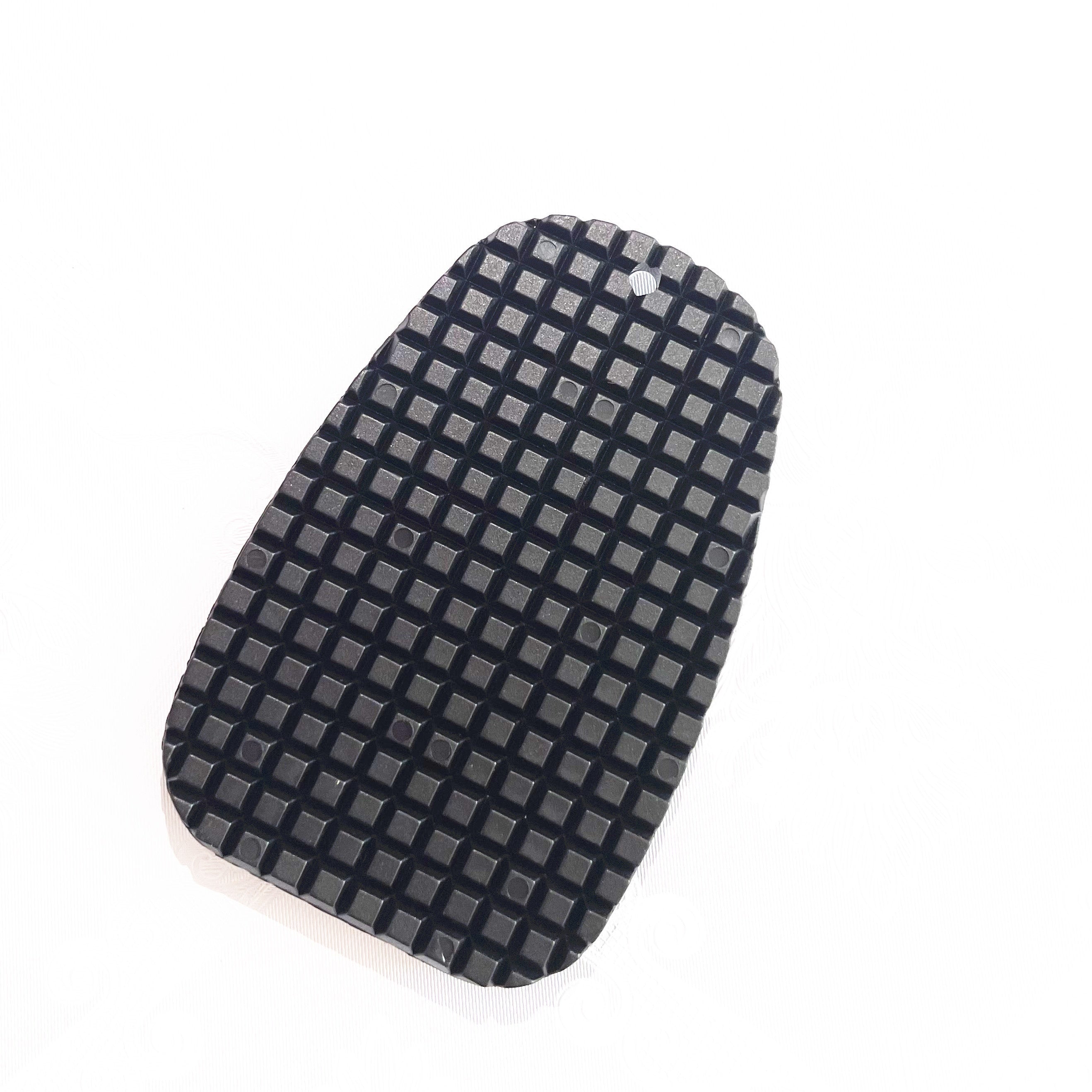 Motorcycle Universal Side Support Bracket Foot Rest Plate Pad Aluminum