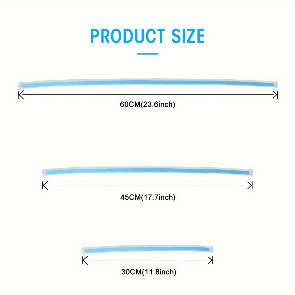 2PCS 12V LED DRL Luces de circulación diurna para coche Flexible Blanco Amarillo Freno