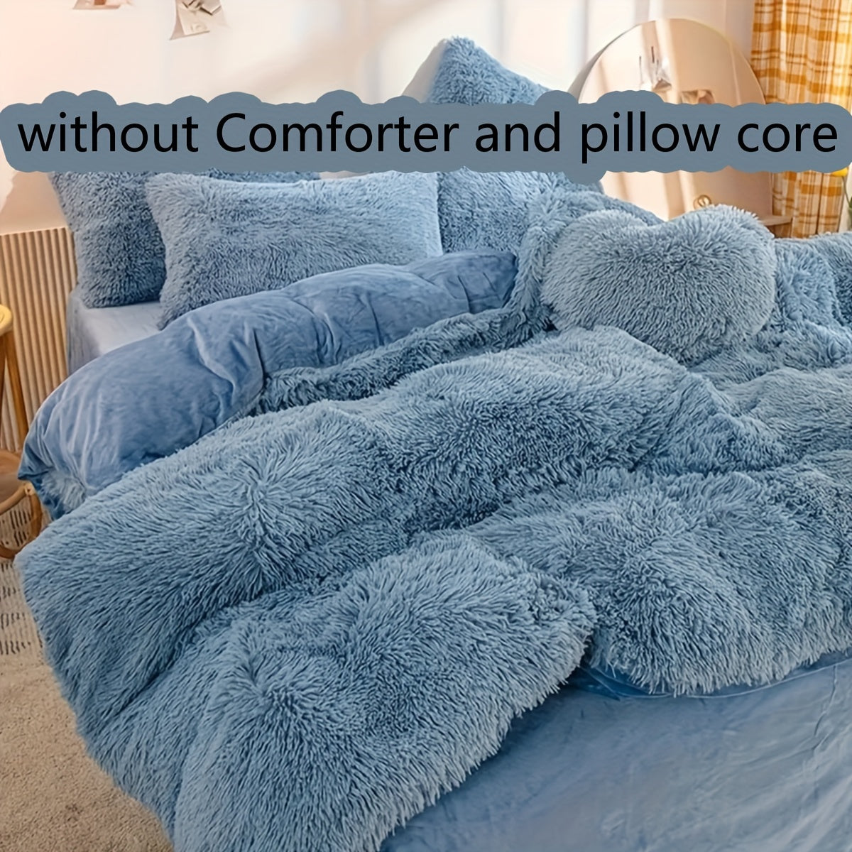 Space Themed Duvet Cover Set with Pillowcases Soft Polyester All-Season Bedding Christmas Gift 3 Pieces