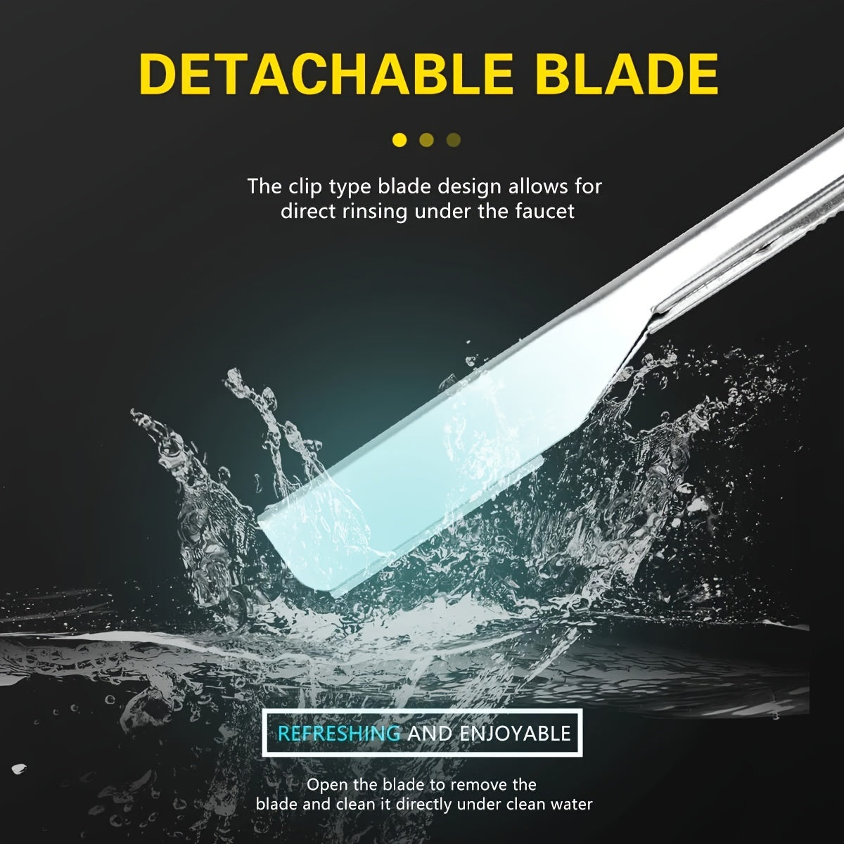 Men Manual Folding Razor for Shaving and Beard Trimming