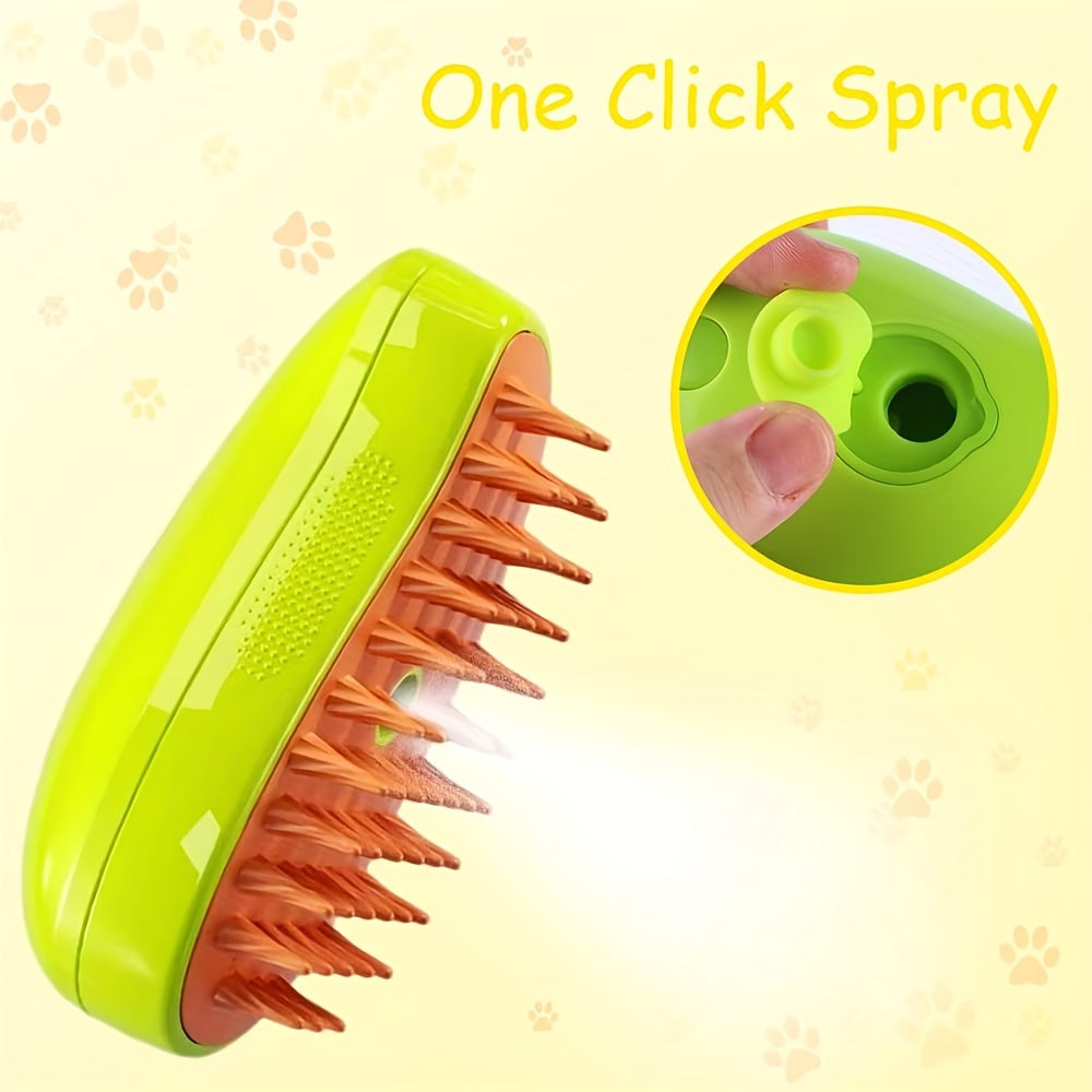 Pet Care Cat Grooming Brush with Floating Hair Removal and Massage Comb