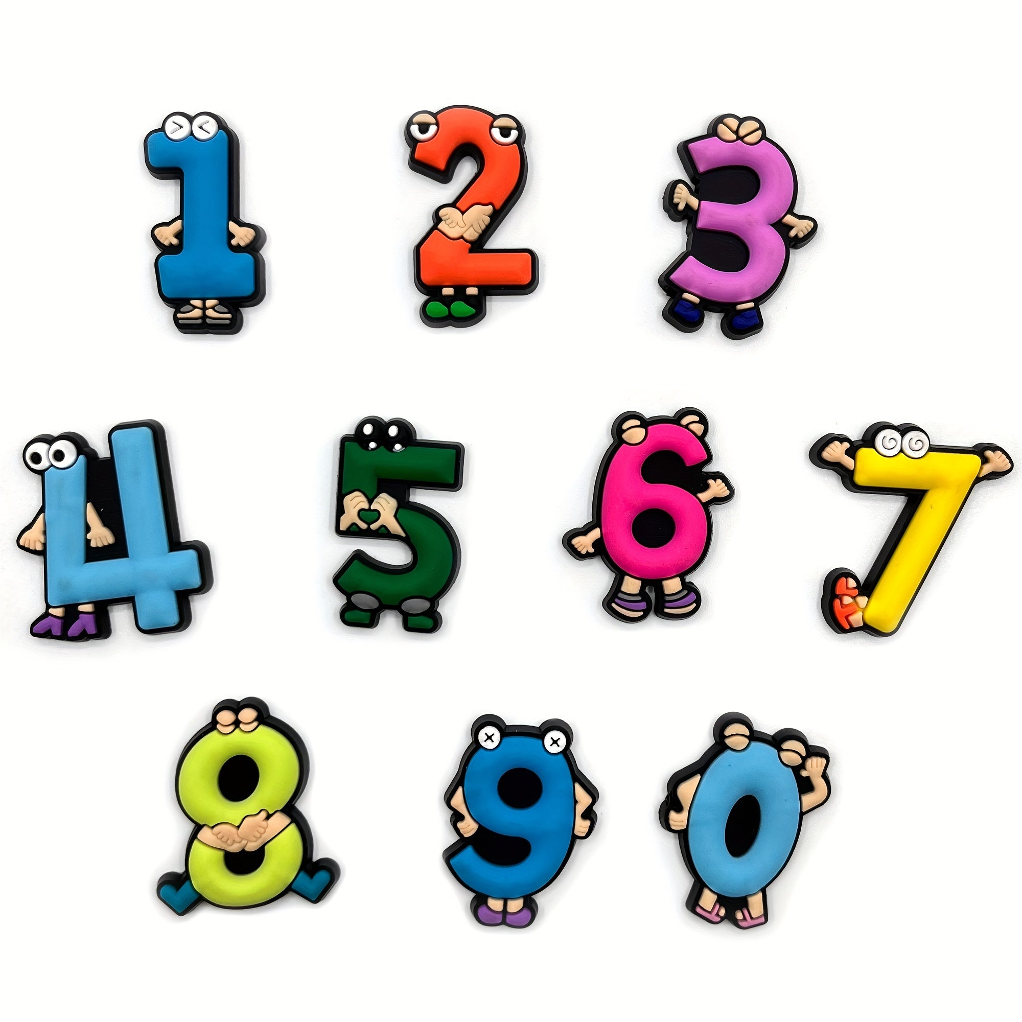 36PCS PVC Alphabet Letter Set Assorted Characters DIY Crafts Educational Supplies