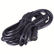 Cable de extensión de corriente continua de 5.5x2.1mm macho a hembra, aislado de PVC, para cámaras de vigilancia y iluminación LED