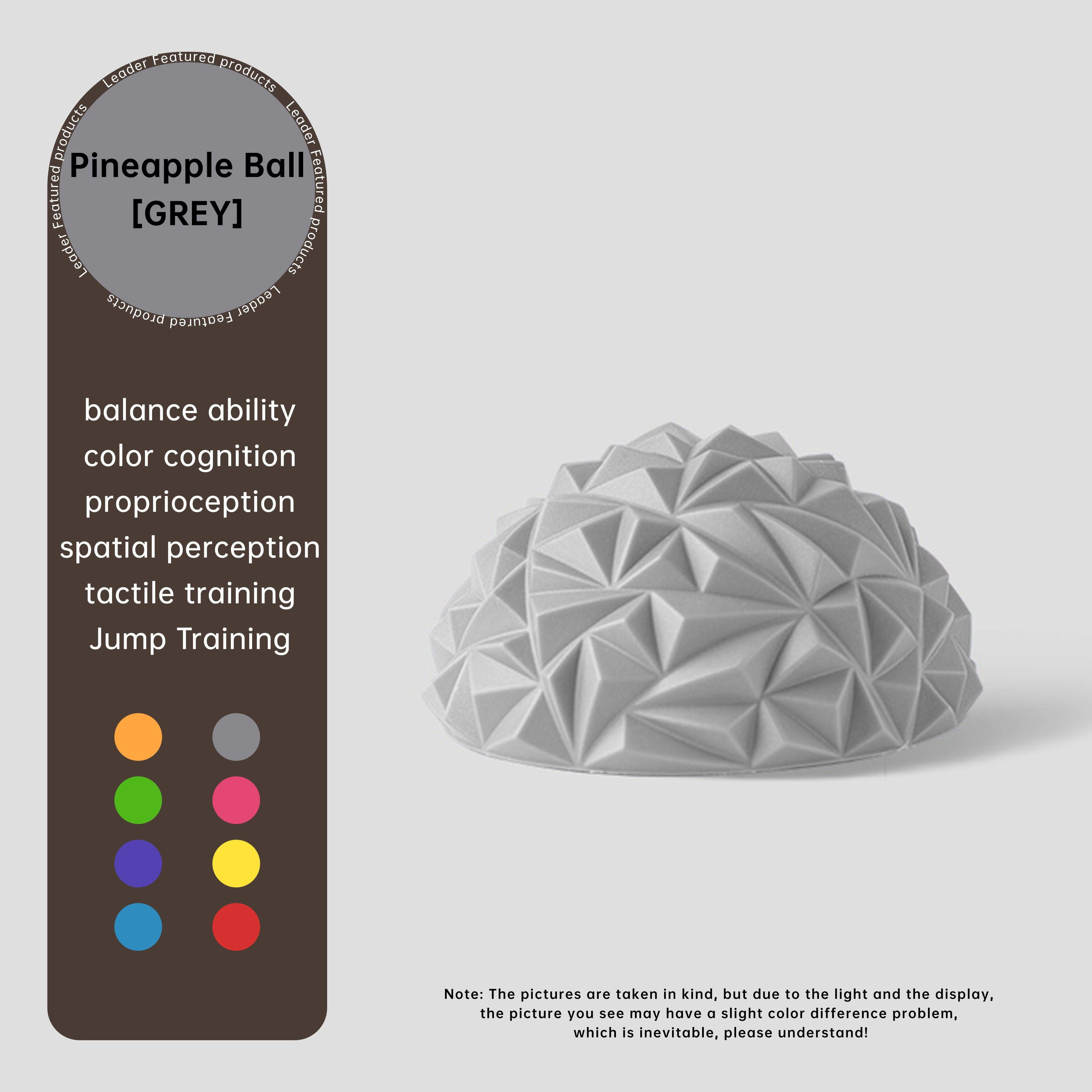 1 шт. ПВХ йога-мяч для балансировки, массажа ног и снятия стресса - подходит для йоги, пилатеса, гимнастики - взрослый, 1 упаковка