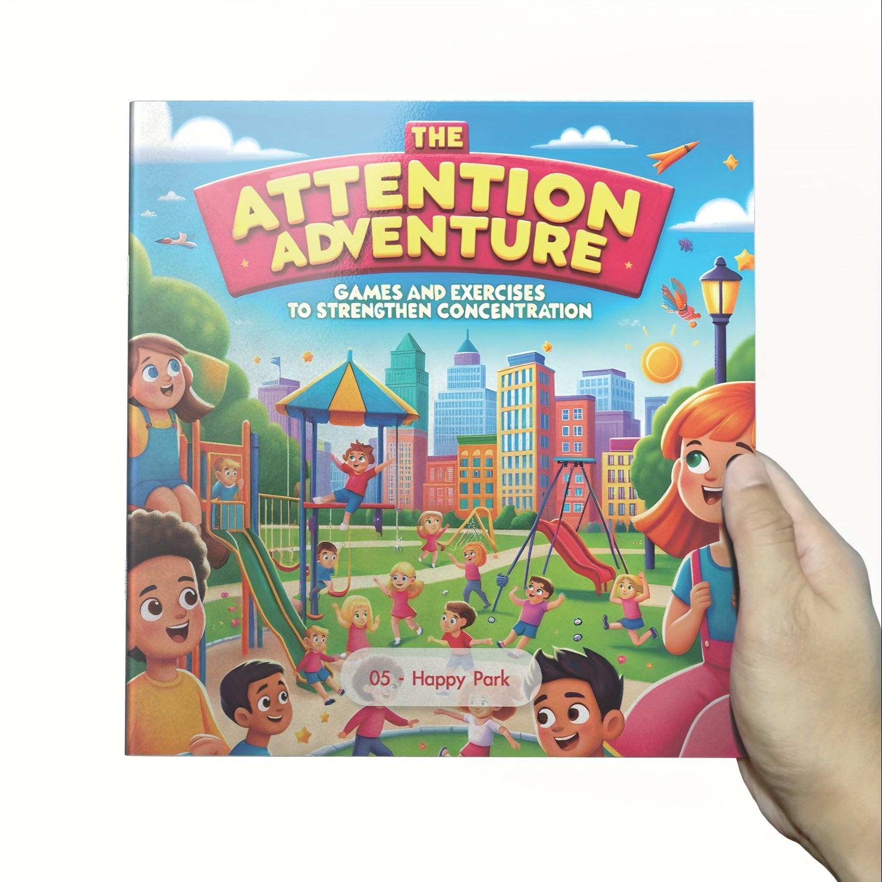 Attention Adventure Activity Book for Brain Training and Hidden Objects English Edition