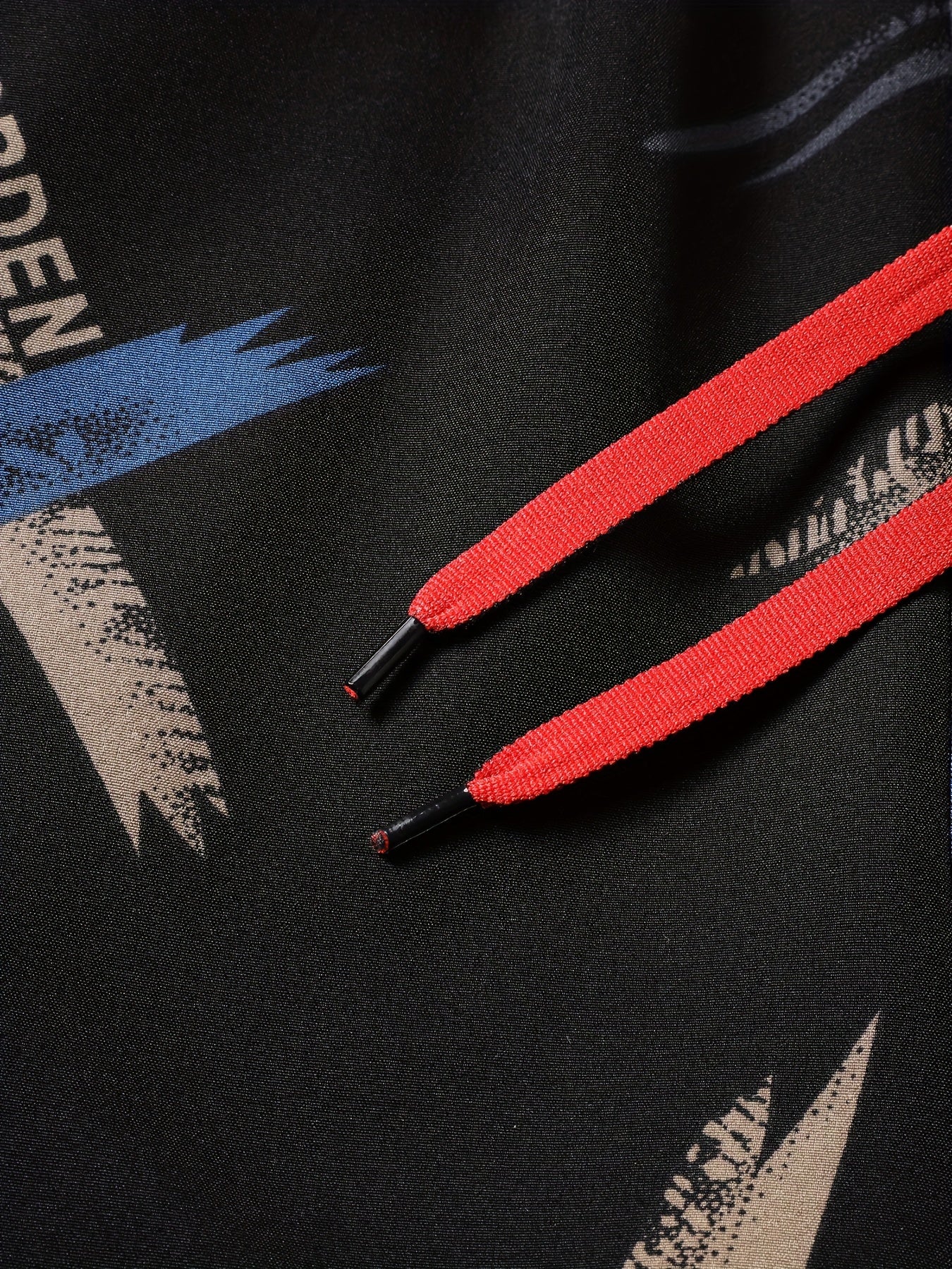 Men's Summer Knee-Length Shorts Breathable Polyester Spandex with Unique Print