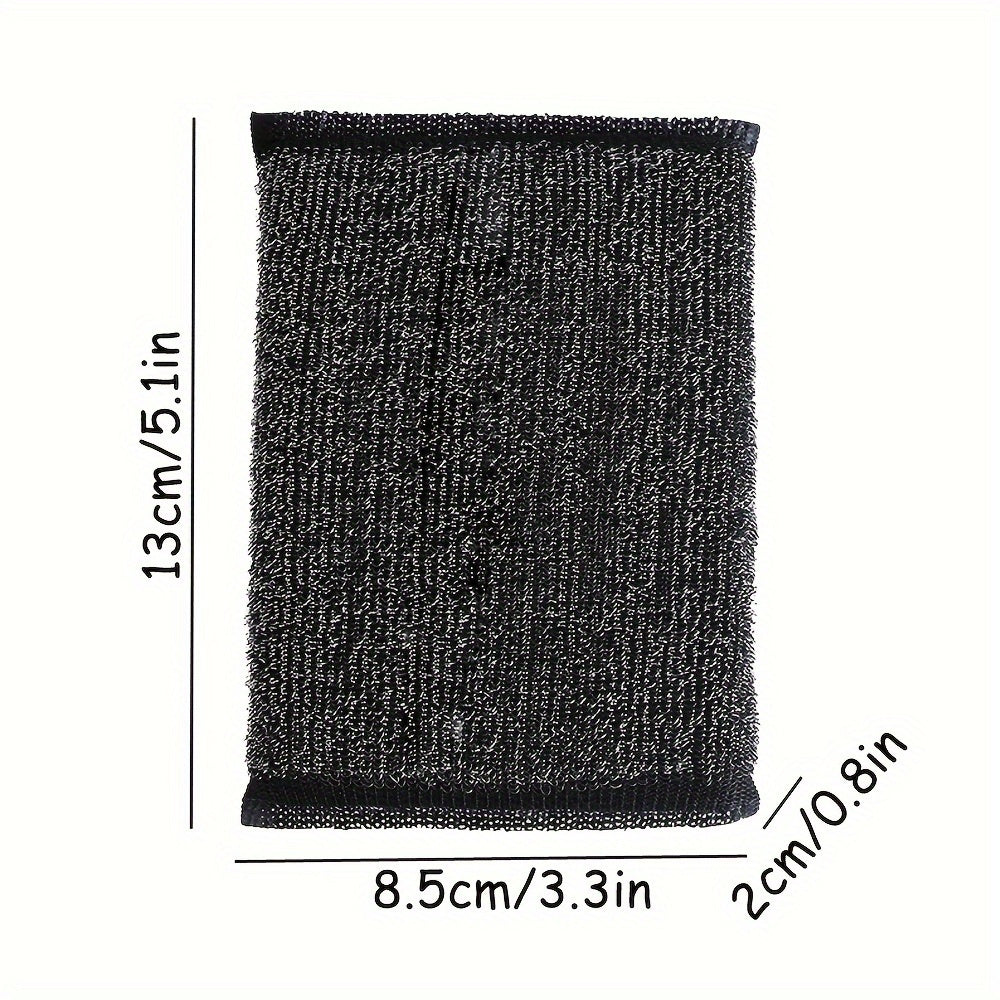 6 ta Polyether po'lat simli tozalash gubkalarini oling - yuzalarga yumshoq, idishlarni yuvish va oshxonani tozalash uchun mukammal, qozonlar va idishlar uchun uzoq muddatli tozalovchilar, zarur tozalash asboblari