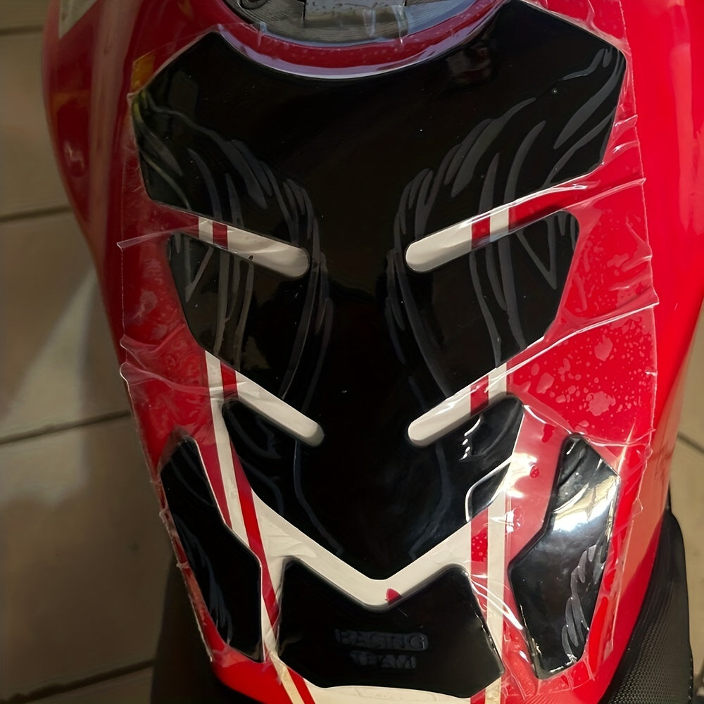 Motorcycle Soft Rubber Fuel Tank Protector Decal for Gas Oil Gasoline