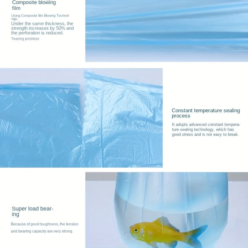 5 ta rang-barang bir martalik kichik axlat sumkasi to'plami ichki qutilar uchun