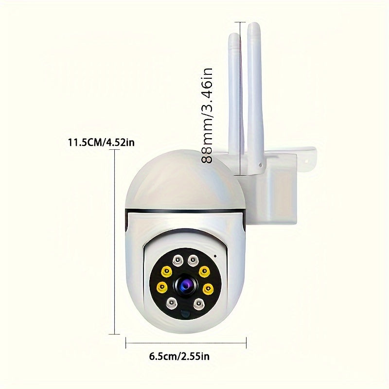 Wireless Security Camera with Motion Detection Night Vision and Two-Way Audio