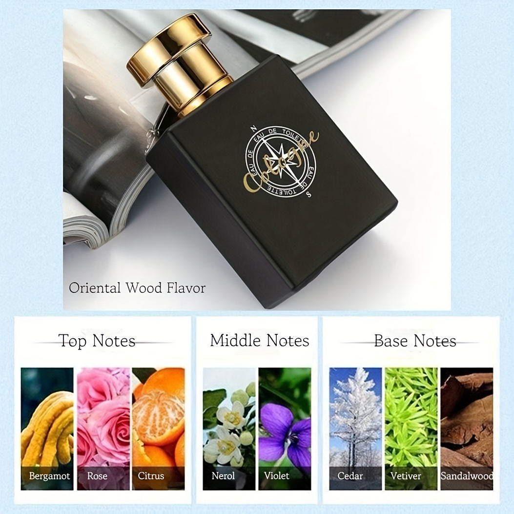 Men's Citrus Woody Cologne 1.7 Fl Oz Alcoholic Daily Use