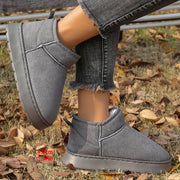 Unisex Plush Slippers Warm Non-Slip EVA Sole Indoor Outdoor All-Season