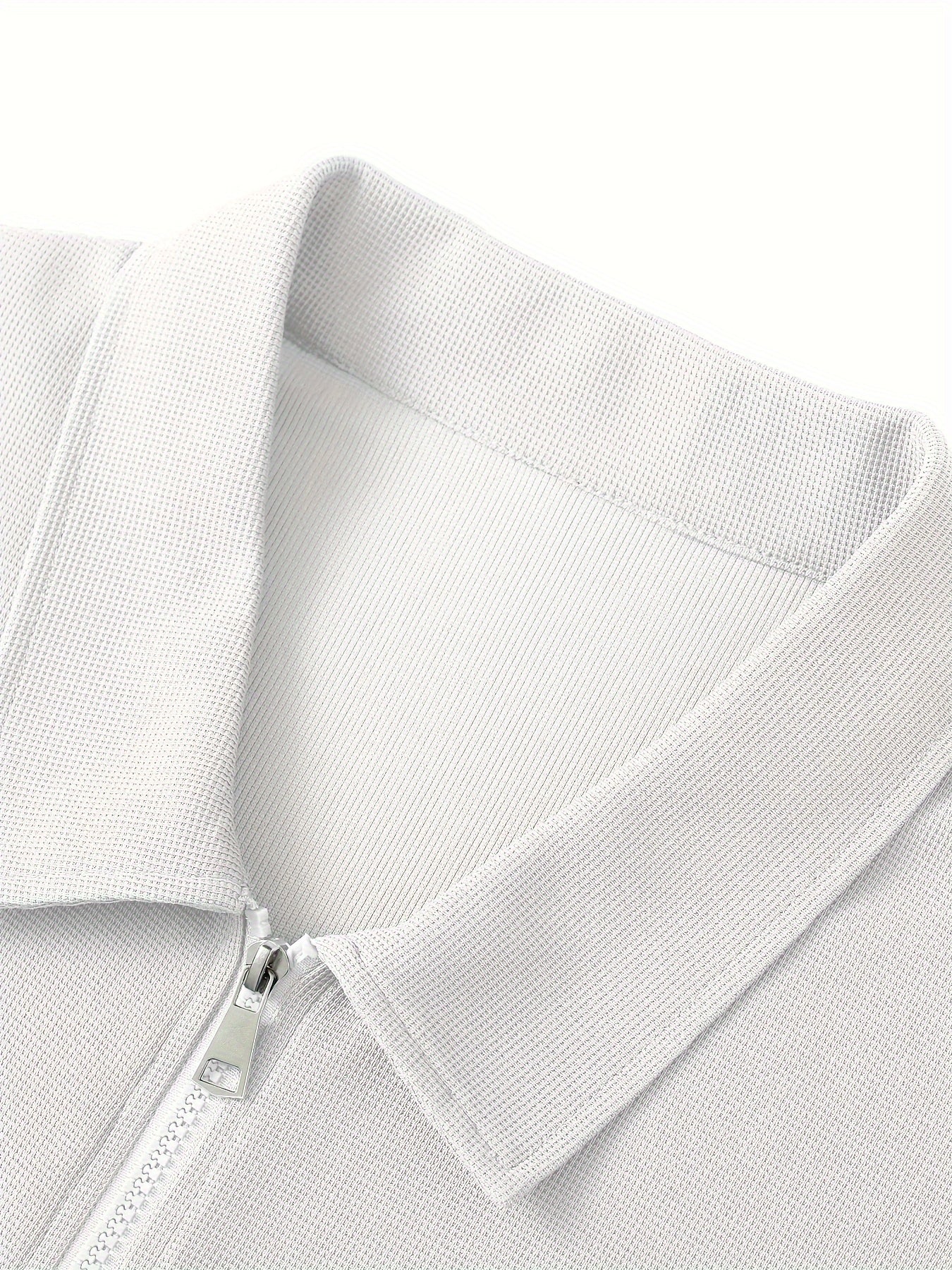 Men's Waffle Casual Set with Cardigan and Pockets for Business and Occasions