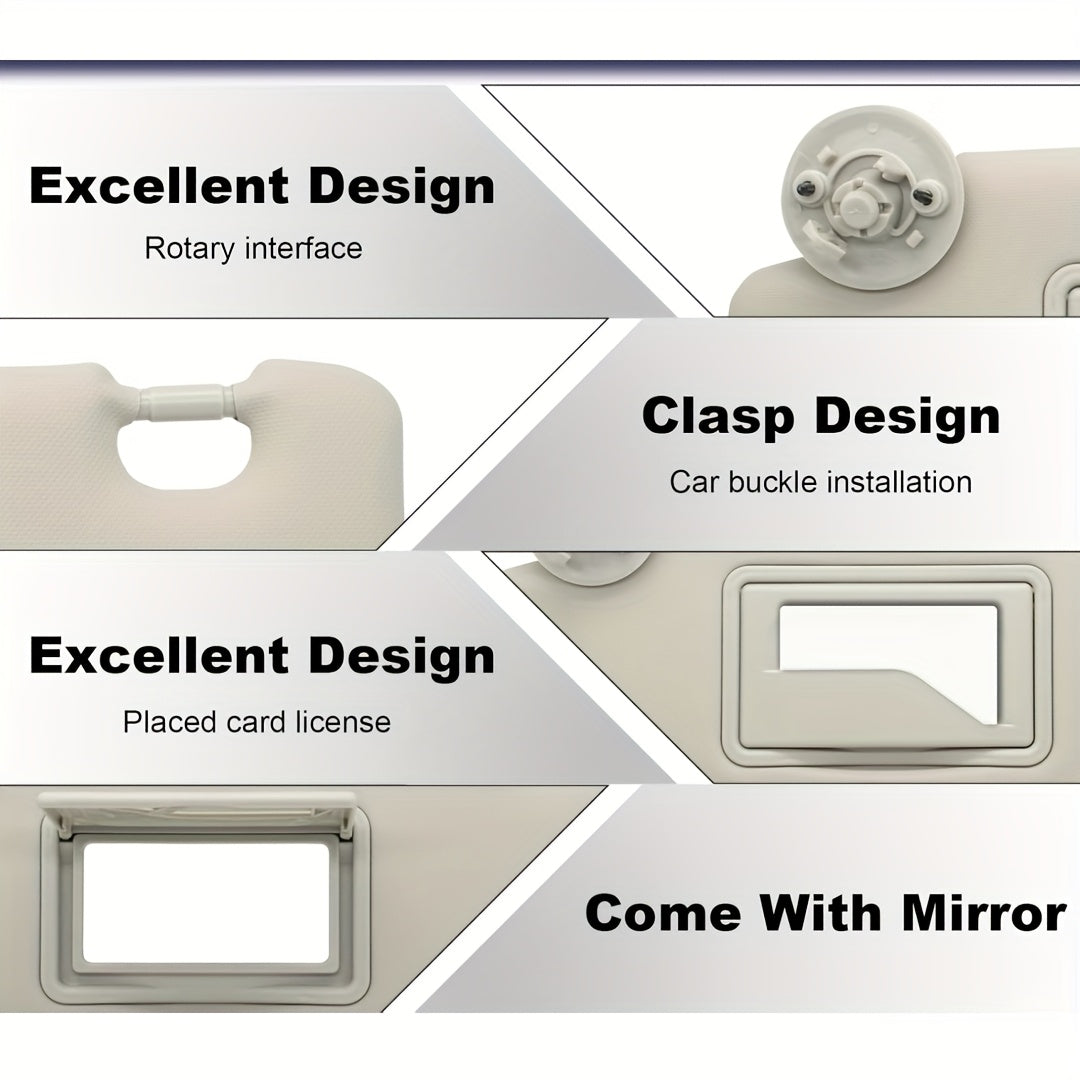 Car Sun Visor for Chevrolet Sonic Spark 2010-2019 Left Right Side