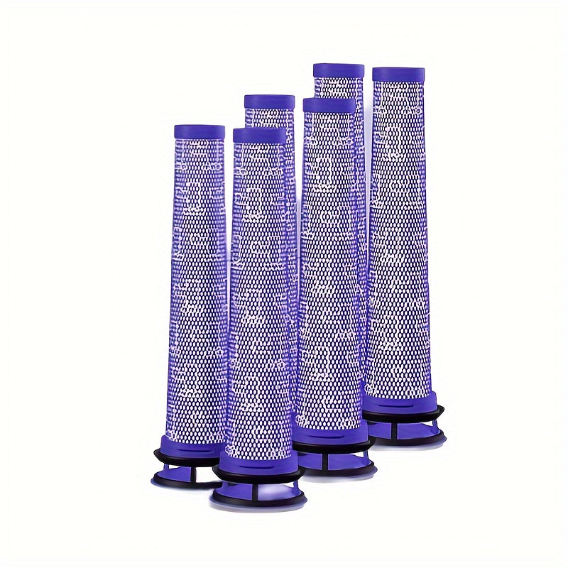 Replacement Vacuum Filter Kit for Cordless Stick Vacuums Includes 6 Washable Pre-Filters