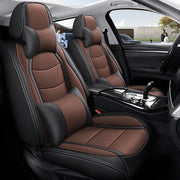 Avtomobil o‘rindiq qopqog‘i, barcha mavsumlar uchun, charm, to‘liq qamrov, beshta o‘rindiq uchun