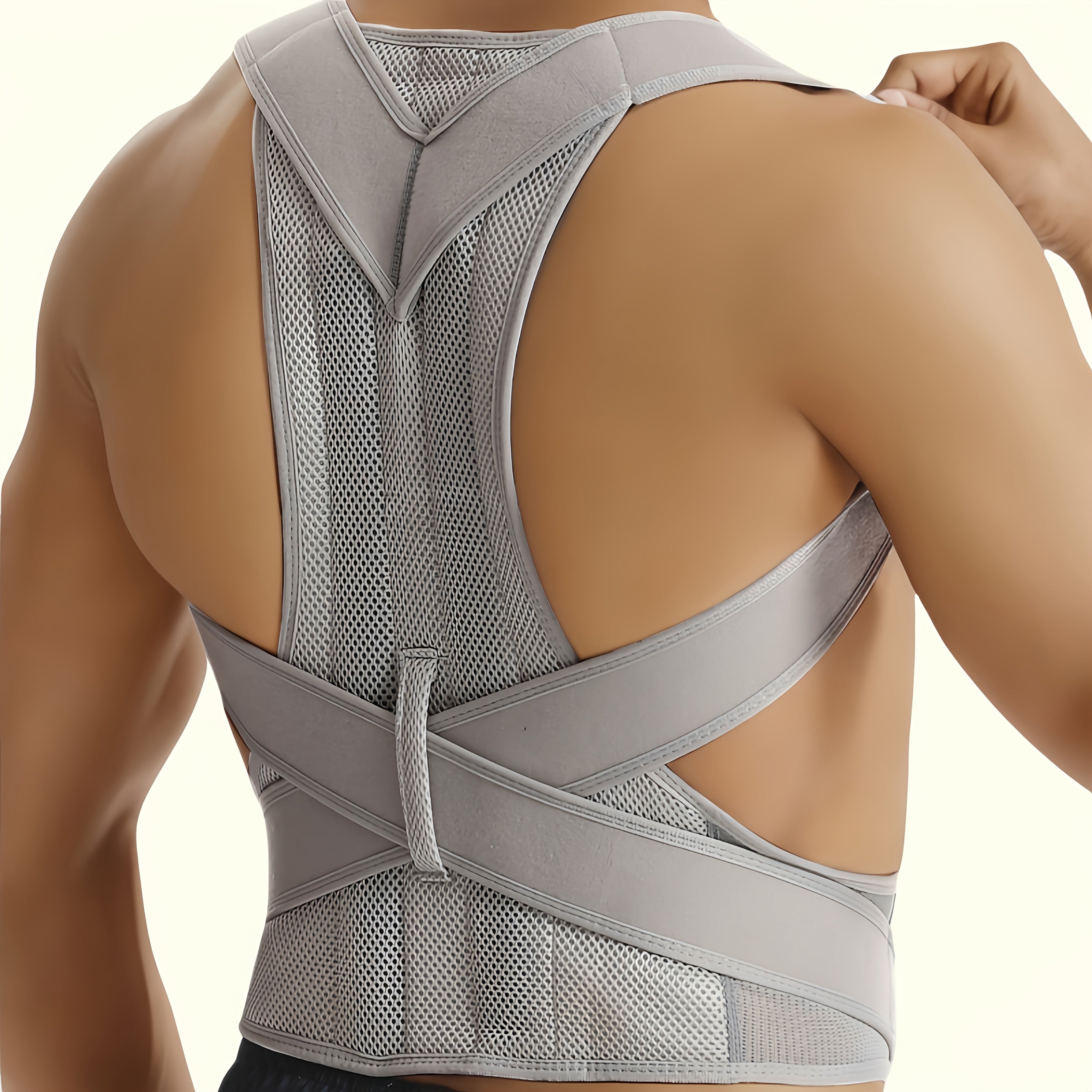 Unisex Adjustable Posture Corrector Support Strap for Hunchback Relief
