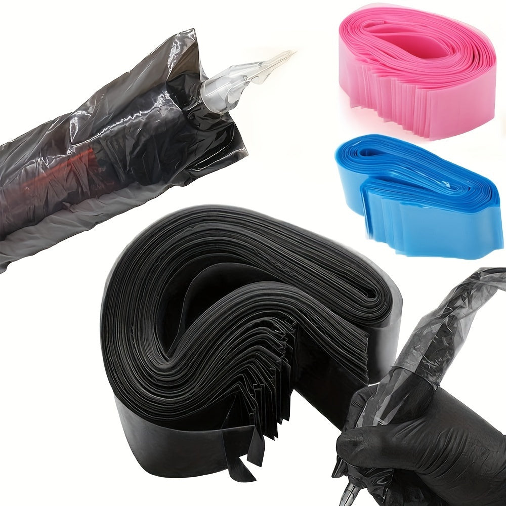 100-Pack Disposable Tattoo Clip Cord Sleeves Unscented Protective Covers
