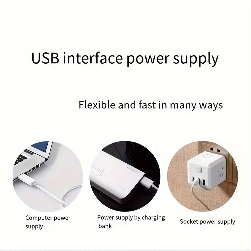 Portativ Stol Ventilyatori Zamonaviy Filtratsiya Tizimi Bilan - USB Quvvatlangan, 6 Tezlikni Boshqarish, Tugma Bilan Boshqariladigan Ichki va Tashqi Foydalanish - Silliq, Pervazsiz Dizayn Yangilangan Havo Ta'minlaydi